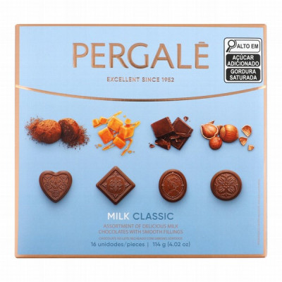 Konfekšu kaste Pergale piena 114g(07.09.26)Lietuva