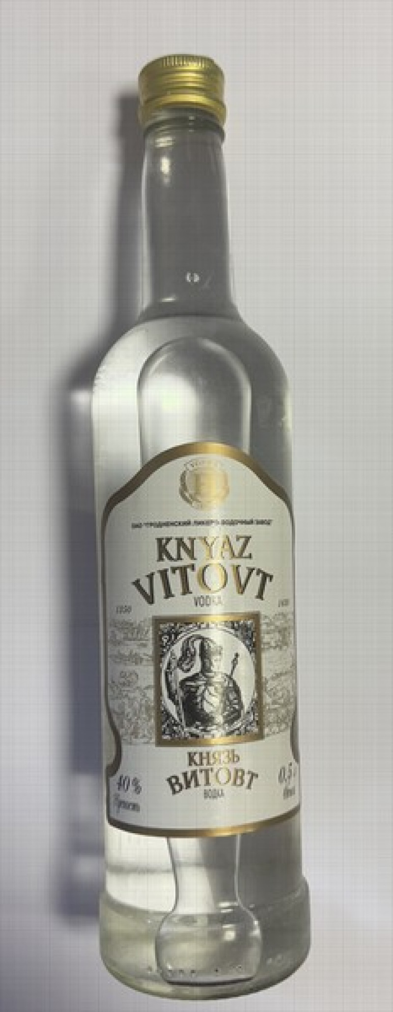 Degvīns Knyaz Vitovt 40% 0.5L Baltkrievija