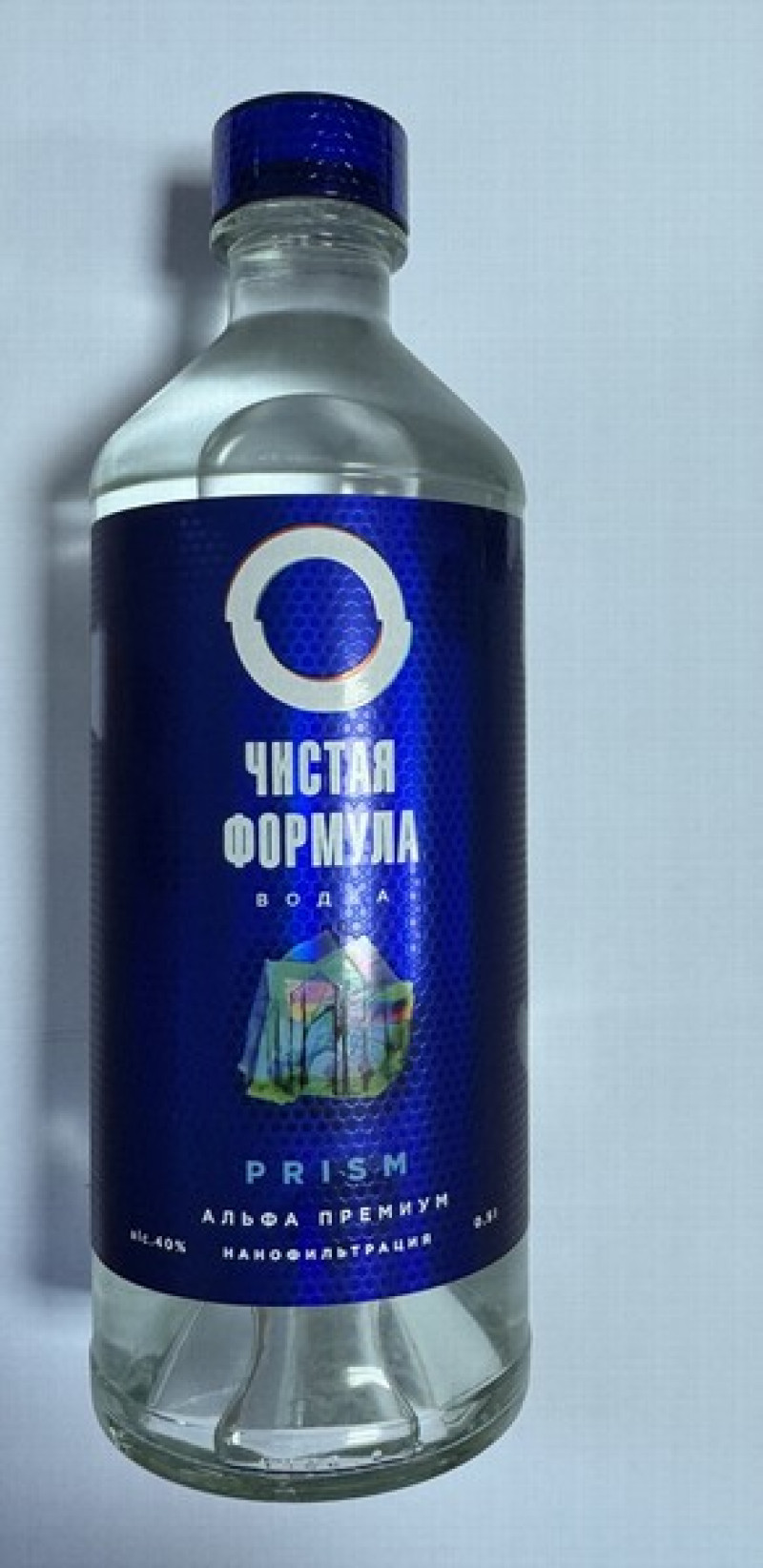 Degvīns Čistaja formula PRISM 0.5L 40% Baltkrievija