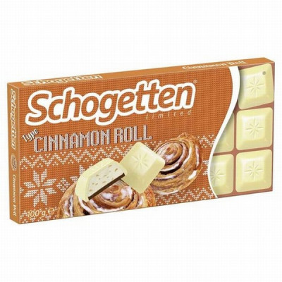 Šokolāde Schogetten Cinnamon roll 100g(30.04.26)Vācija
