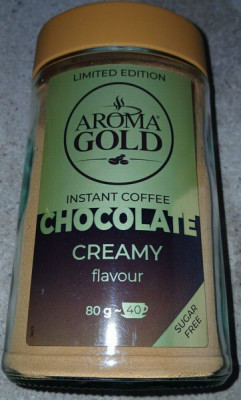 Kafija šķīstošā Aroma Gold Chocolate 80g 1/12(08.10.26) Polija