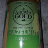 Kafija šķīstošā Aroma Gold Hazelnut 80g 1/12 (09.10.26)Polija