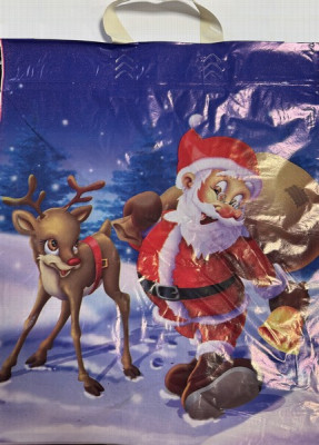 Maisiņi 40x45cm 50my Christmas4 ar piekausētu rokturi 0.2281kg