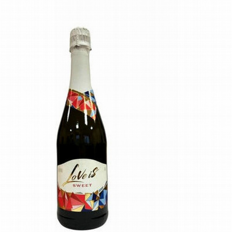 Dzirkstošais vīns augļu Love is strawberry 0.75L 6% (17.05.27) Lietuva