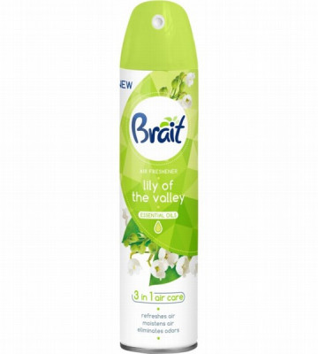 Gaisa atsvaidzinātājs Air Brait  Lily of the Valley 300ml