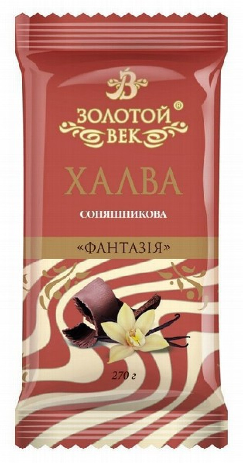 Halva Zolotoj Vek Fantāzija saulespuķu 270g (19.05.26)Ukraina