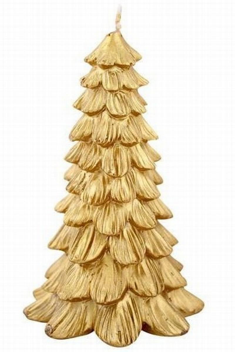 Sveces egle 13cm zelta