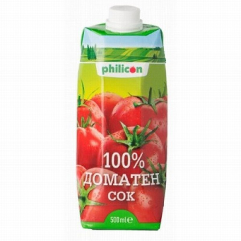 Sula Philicon Tomātu 100% 0.5L  1/12(15.03.27) Bulgārija