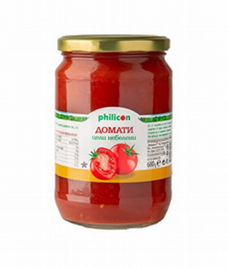Tomāti nemizoti 680g Philcon 1/6(26.09.28) Bulgārija