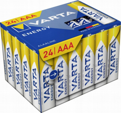 Baterijas Varta AAA LR03 Energy 1*24gb Box(cena par 1gb)