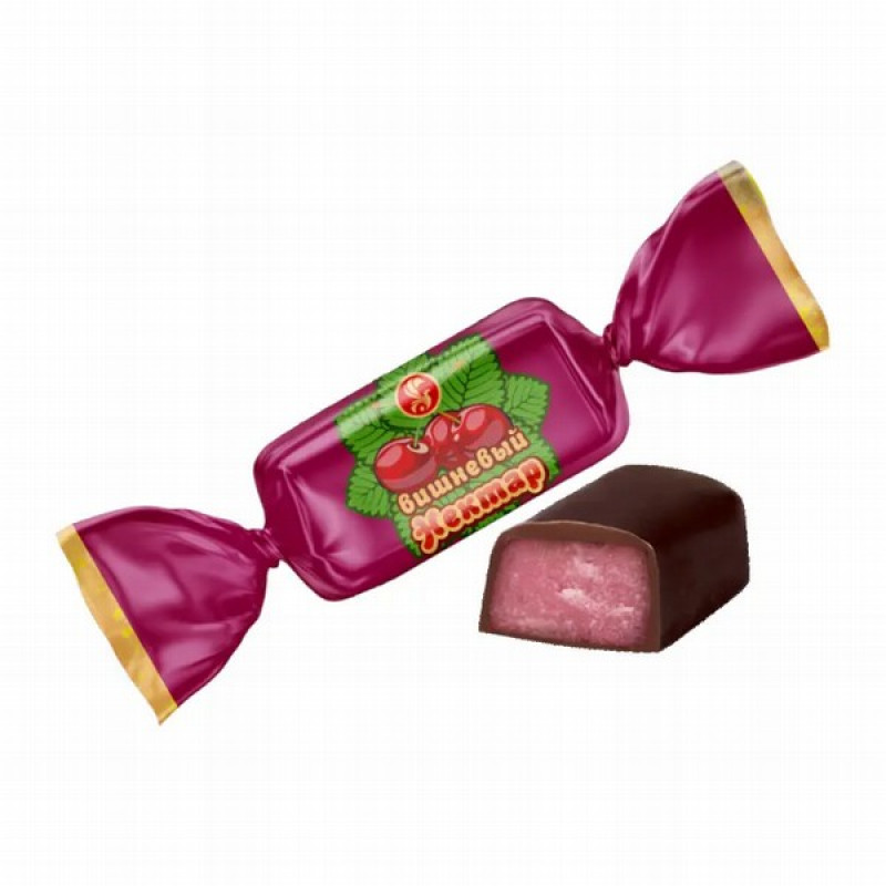 Konfektes šokolādes Bajan Sulu Višņevij nektar 1kg 1/5(25.11.26) Kazahstāna