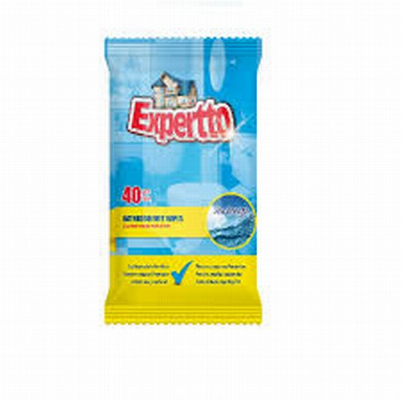 Mitrās salvetes Expertto vannas istabai 40gb (30.04.28)Rumānija