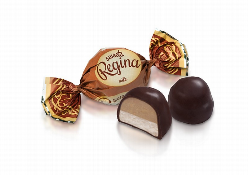 Šokolādes konfektes Regina Milk 1kg(08.06.26) Ukraina
