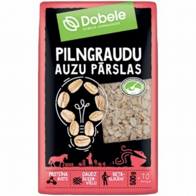 Dobeles auzu pārslas pilgraudu 1.kg (07.01.27)Latvija