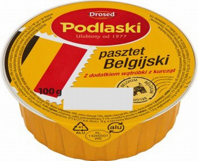 Pastēte Podlaski Beļģu105g(13.06.27) Polija