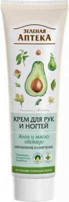Roku krēms Zeļjonaja Apteka alveja un avokādo eļļa 100ml