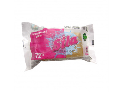 saimniecības ziepes Sila 72% cietās 180g