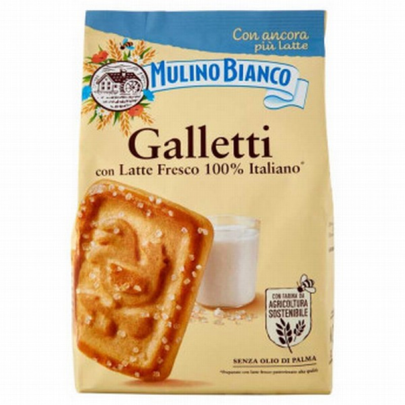 Cepumi Mulino Bianco galletti 350g (20.04.27) Itālija