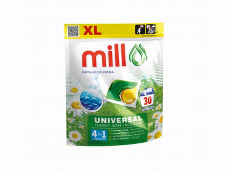 Mill Univers.veļas mazg.kapsulas 4 in1 690g (02.28.) 1/6