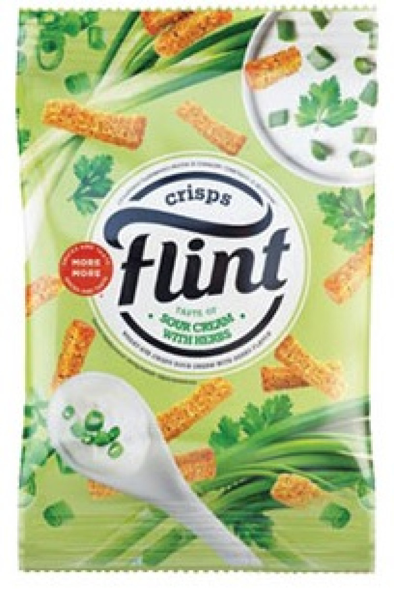 FLINT Sausiņi krējums, zaļumi 50g 1/30 kviešu, rudzu (20.10.26) Ukraina