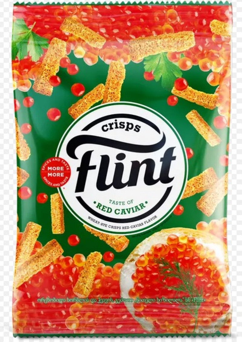 FLINT Sausiņi sarkano ikru 50g 1/30 kviešu, rudzu (23.04.26)