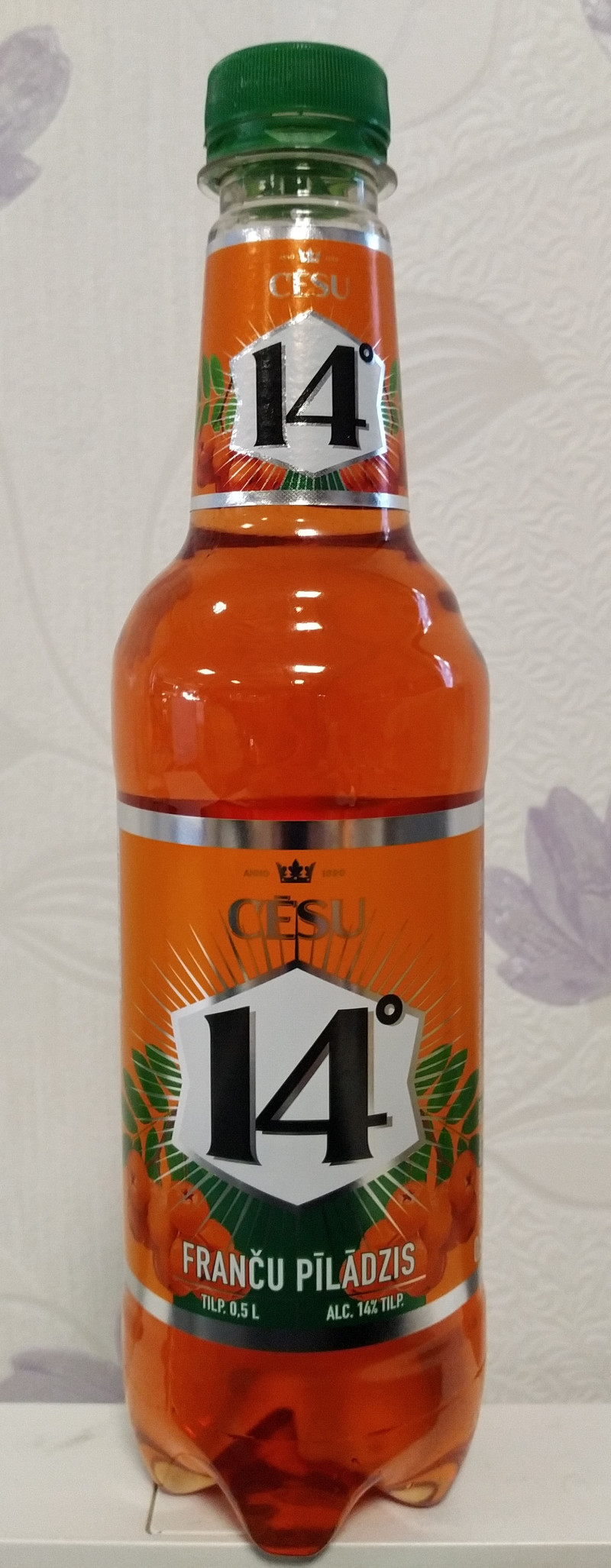 Kokteilis Cēsu Franču pīlādzis 0.5l 14% PET 1/12 DEPOZĪTS 0.10 eiro (15.10.26) Latvija