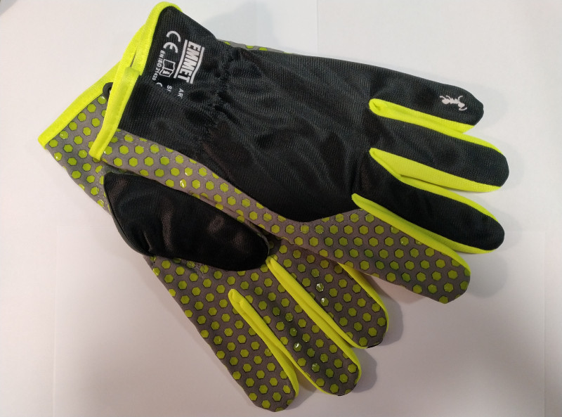 Sintētiskas ādas darba cimdi 8.izmērs Ķīna