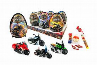 Ola ar pārsteigumu Motocikle Fast 4in1 1/6