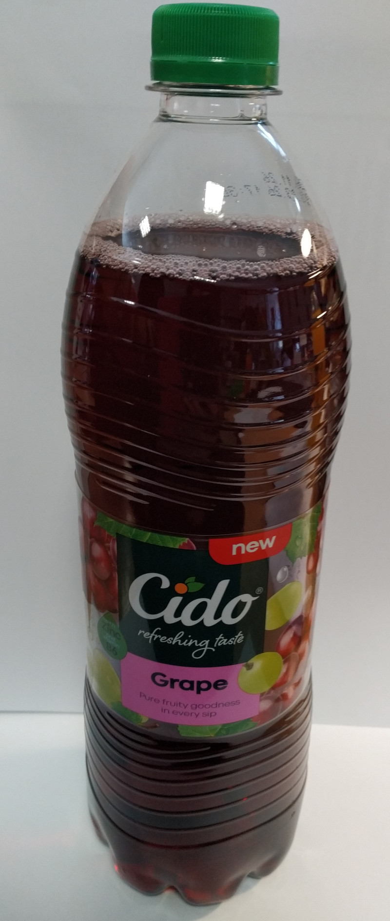 Sulas dzētiens Grape (vīnogas) 1L PET DEPOZĪTS 0.10eur (28.11.26) Latvija