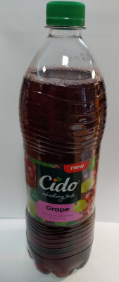 Sulas dzētiens Grape (vīnogas) 1L PET DEPOZĪTS 0.10eur (28.11.26) Latvija