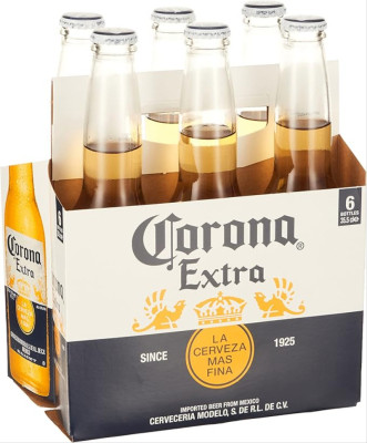 Alus Corona Extra 4,5% 0.355L 1/6 DEPOZĪTS 0.10eur (28.07.26) Meksika