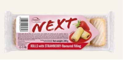 Cepumi Rolls Zemeņu Bogutti 240g () Polija