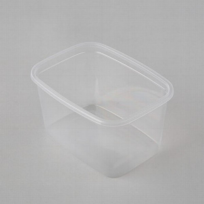 Salāttrauki plastmasas ar vākiem 500ml  35gb