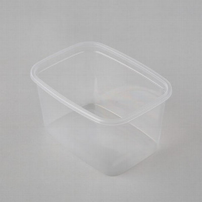 Salāttrauki plastmasas ar vākiem 500ml  35gb