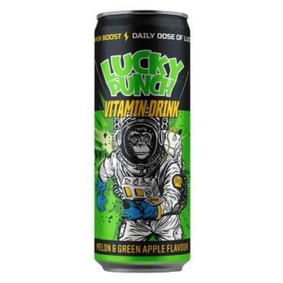 Bezalkoholisks dzēriens Cēsu Lucky Punch melone un ābols, 0.33L 1/24 DEP. 0.10eur (24.02.27) Pollija
