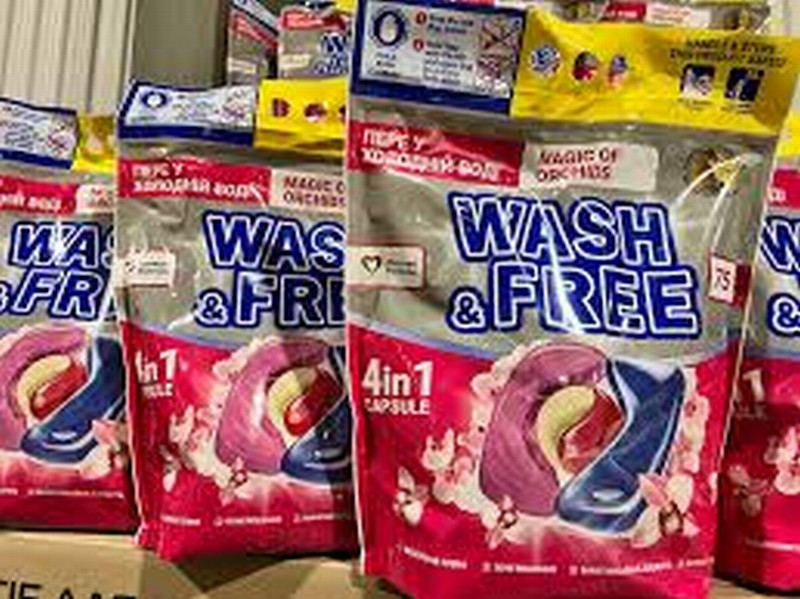 Veļas mazgāšanas kapsulas Wash&Free 75gb univesal (0.17eur/gb) (09.08.27) Vācija