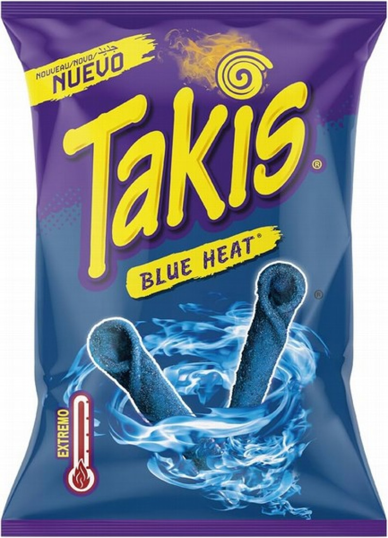 Kukurūzas čipsi TAKIS Blue Heat 100g Spānija (17.08.26.)