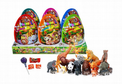 Ola ar pārsteigumu XXXL Zoo Animals 4v1 20g 1/6 (01.09.28) Ķīna