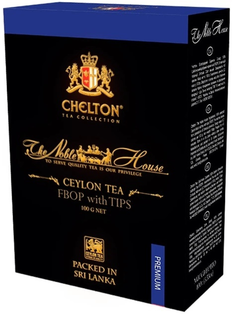Tēja melnā lapu Ceilonas Chelton Fbop 100g (07.2027) Šrilanka