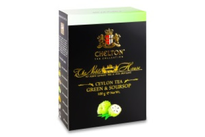 Tēja zaļā Ceilonas Chelton Soursop 100g (07.2027) Šrilanka