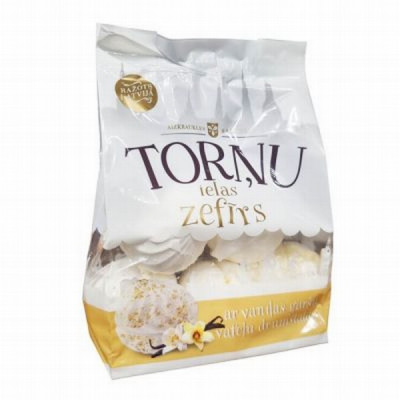 Zefīrs Torņu ielas vaniļa, vafeļu drumstalas 250g (14.06.26) Latvija 