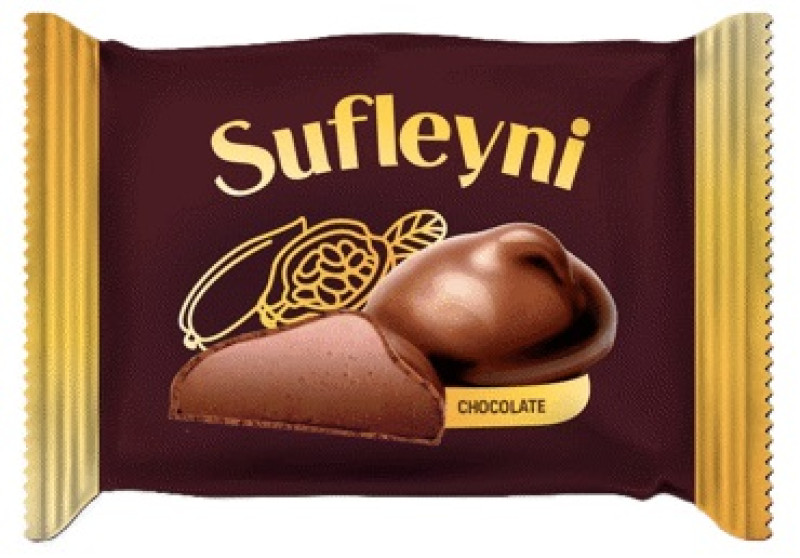 Konfektes suflē SUFLEYNI ar šokolādes garšu 2.5kg Ukarina (04.09.26)