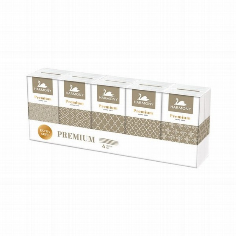Kabatlakatiņi Harmony PRIMA SOFT 3 kārtas 10x10gab Slovākija