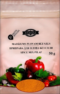 Garšvielu maisījums plovam bez sāls 50g (07.27) Latvija