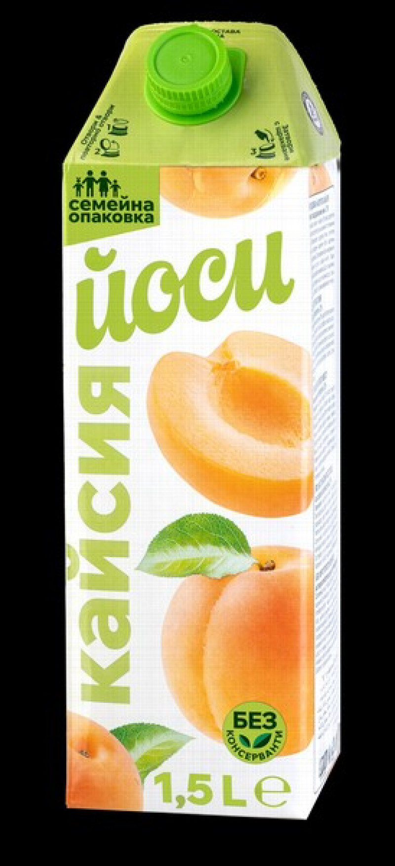 Sula Yoocy Aprikožu augļu dzēriens 12% 1,5L  1/8 () Bulgārija