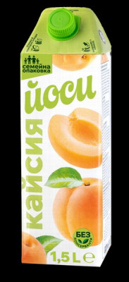 Sula Yoocy Aprikožu augļu dzēriens 12% 1,5L  1/8 () Bulgārija