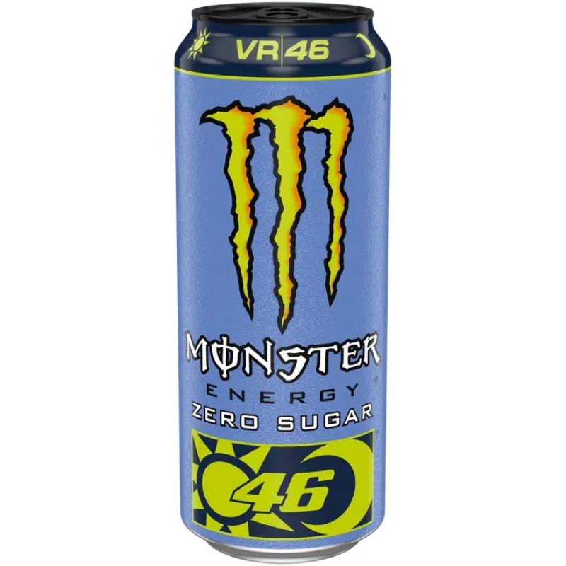 Enerģijas dzēriens Monster Valentino Rossi bez cukura 0.5L DEPOZĪTS 0.10Eur (11.27) Īrija