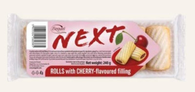 Cepumi Rolls ķiršu 240g () Polija