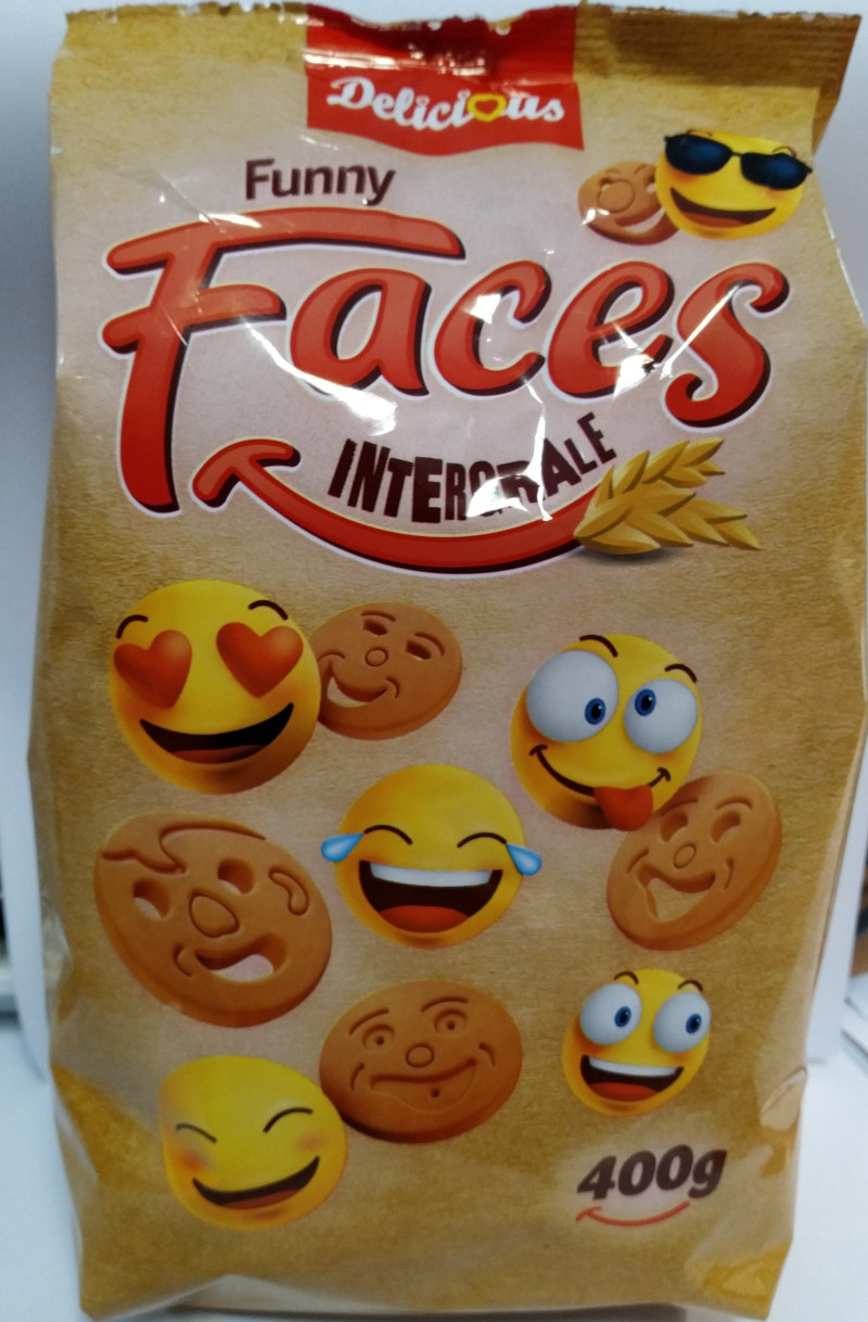 Cepumi Delicious Funny Faces Integrale 400g (29.07.26) Serbija