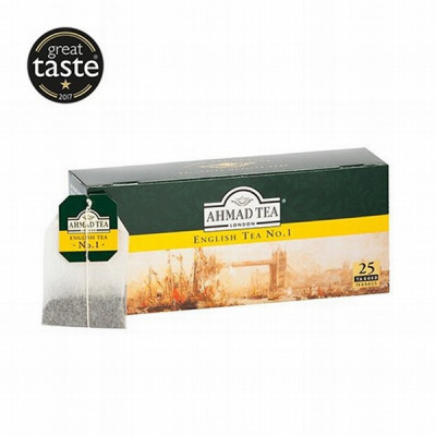 Tēja AHMAD Black.English Tea No 1 (25gb*2gr) (24.04.28) Arābu Emirati